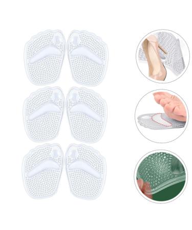 Housoutil 3 Pairs Women's High Heel Gel Pads | Comfortable Metatarsalgia & Forefoot Cushions for Heel Pain Relief - Buy Online on GoSupps.com