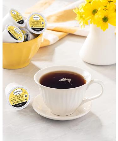 Twinings Earl Grey K-Cups for Keurig | Caffeinated Black Tea Enhanced with Bergamot Citrus | 56 Count (Pack of 1) | Enjoy Hot or Iced - Buy Online on GoSupps.com