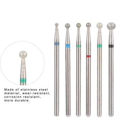 Nail Drill Bits Ceramic Nail Mill Bits Professional Remove Gel Acrylic Cuticle Diamond Tungsten Carbide Tools for Nail Beautify Polishing Clear Care Manicure Pedicure(JG#3) - Buy Online on GoSupps.com