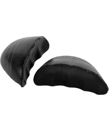 5 Pairs Round Toe Inserts - Thickened PU Foam Shoe Size Reducer & Non-Slip Toe Cushions for High Heels Sneakers & Boots (Black) - International Shipping - Buy Online on GoSupps.com