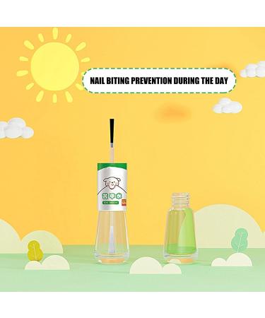 Anti-thumb nail polish bitter water for nails 10ml bitter-tasting liquid nail polish | Gentle and safe for stopping nail biting for adults and teenagers - Buy Online on GoSupps.com