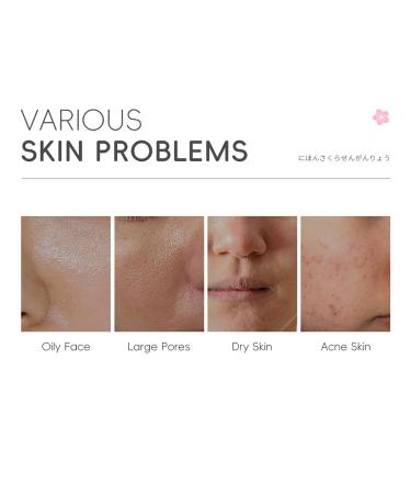 FEESHOW Daily Use Sakura Foaming Face Cleanser Cream Deep Cleaning Moisturizing Smooth Skin Oil Water Balance Pink One Size One Size Pink - Buy Online on GoSupps.com