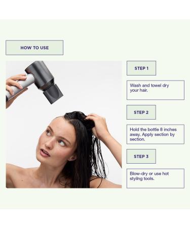 Maria Nila Heat Spray 5.1 Fl Oz Protects Hair when Using Heating Tools 100% Vegan & Sulfate/Paraben free Quick Dry Heat Spray - Buy Online on GoSupps.com