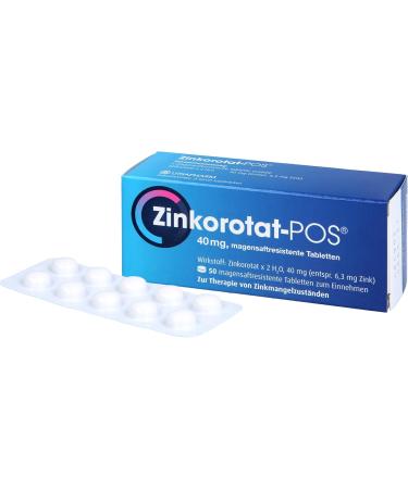 ZINKOROTAT Gastro-Resistant Tablets 50 pcs - Buy Online for International Shipping | Premium Quality Health Supplements - Buy Online on GoSupps.com