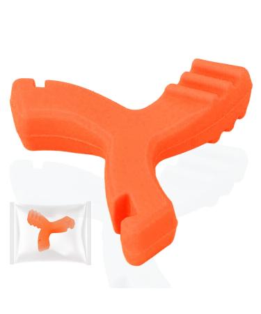 Aligner 1Pieces Food Grade Silicone Y Shaped Aligner Tray Seaters Teeth Aligner for Chompers Neon Orange