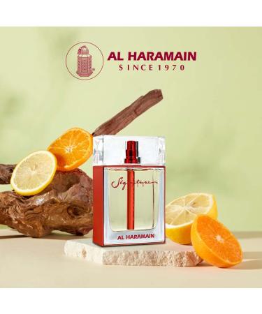 Al Haramain Signature Red - Perfume for Women - Luxury Women Perfume - Chypre Floral Fragrance with Bergamot Mandarin and Jasmine - 100 ml EDP Spray - Buy Online on GoSupps.com