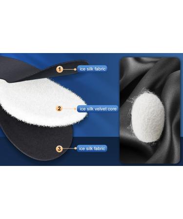 Fmlave Silk Sleep Eye Mask 3 Pack - 100% Real Natural Pure Silk, Blocks Light for Deep Sleep - Perfect Gift for Women & Men - Buy Online on GoSupps.com