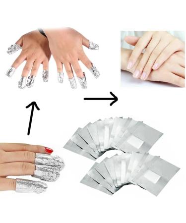 HUAXIYAN Nail Polish Remover Gel Soak Off Wraps with Cotton Pads (500pc) - Buy Online on GoSupps.com