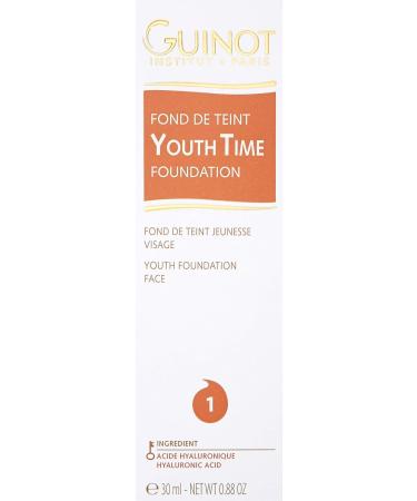 Guinot Youth Time Foundation 1.1oz - Anti-Aging Makeup with Youth-Boosting Benefits - Buy Online on GoSupps.com
