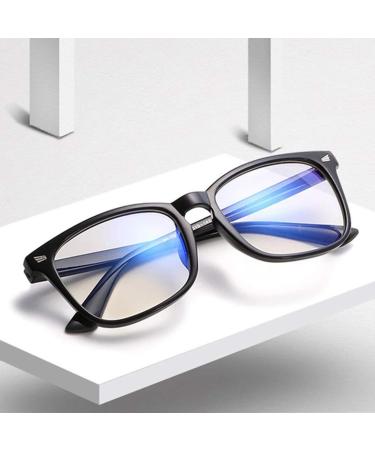 DripShip DRIP Blue Light Blocking Glasses Eyes Optics Computer Gaming Protect Filtering Men Women Anti Eyestrain Glare Headache Retro Vintage Fashion Black