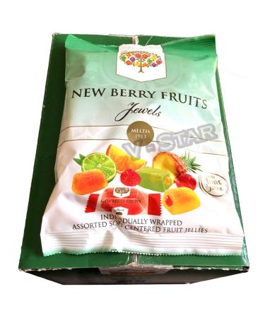 New Berry Fruits Jewels Bag 160g X 08