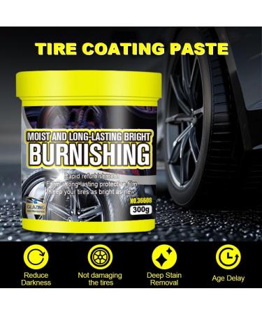 Tire Maintenance and Coating Paste Tire Maintenance Coating Paste Tire Polish Remover Tyre Protective Coating Restorer Tire Coating Paste Provides Lasting Gloss Quick Drying (2pcs) - Buy Online on GoSupps.com