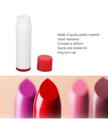 50 Pack Refillable DIY Lipstick Containers - Empty Lipstick Tubes for Homemade Lip Balm & Lottery Pens - Buy Online on GoSupps.com