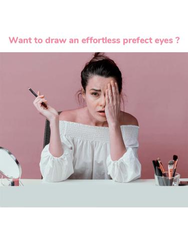 Silicone Mascara Shield Applicator Guard for Precise Lash Application - Pink | Reusable Eyeliner Tool for Upper and Lower Lashes - 0.96oz - Buy Online on GoSupps.com