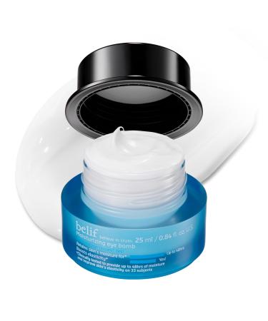 belif Peptide Eye Bomb Anti-Aging Eye Cream for Wrinkles Fine Lines Crow s Feet & Eye Bags 48hr Hydration with Ceramide Squalane Caffeine Dermatologist-Tested Korean Skincare 0.84 fl.oz New Formula