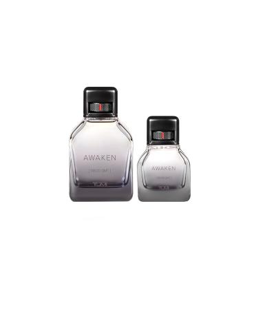 TUMI AWAKEN 08:00 GMT Gift Set - Refreshing Cologne for Men with Woody Fragrance Notes - 3.4 oz & 1.0 oz Eau de Parfum - Buy Online on GoSupps.com