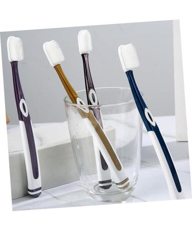 Buy Healvian Nano Toothbrush - Soft Silicone Family Manual Toothbrush for Adults & Toddlers - Charcoal Pebbles for Effective Cleaning - Buy Online on GoSupps.com