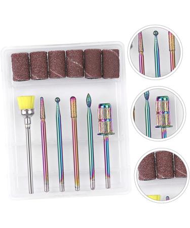 SUPVOX 2 Sets Nail Polisher Kit De Manicura Nail Manicure Tools Cuticle Drill Bit Nail Polishing Drill Bit Drill for Nails Professional Stainless Steel. Silicone. Quartz. Ceramics - Buy Online on GoSupps.com