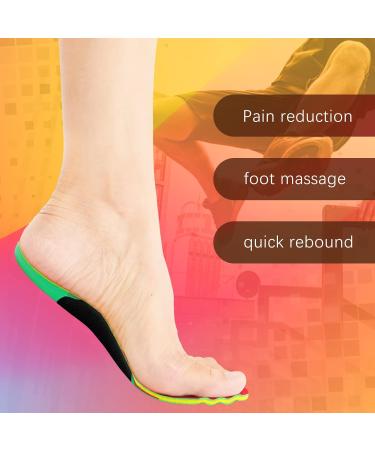 Hapenss Basketball Volleyball Shoes Insole | Arch Support & Deodorizing Foot Insole for Men and Women | Size Men's 9-9 1/2, Women's 11-11 1/2 - Buy Online on GoSupps.com