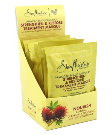 SheaMoisture Jamaican Black Castor Oil Strengthen & Restore Treatment Masque 2 oz (57 ml)