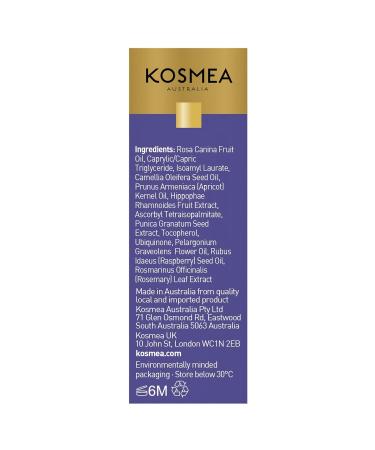 Kosmea Revive Illuminating Essence 10ml | Hydrating Face Oil for All Skin Types | Organic Vitamin C Facial Oil | Daily Routine Skincare - Buy Online on GoSupps.com