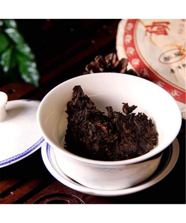 Th Pu'er m r Th Pu'er ancien 357g (0 787LB) Th Pu'er aux sept paons dor s du Yunnan Menghai Th noir Th Pu'er bouilli Th chinois Th Pu'er sain Th noir - Buy Online on GoSupps.com