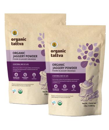 Organic Tattva Jaggery Powder 2 LBS Pack x 2 | Combo Value Pack ($50) | Pure & Natural - Buy Online on GoSupps.com