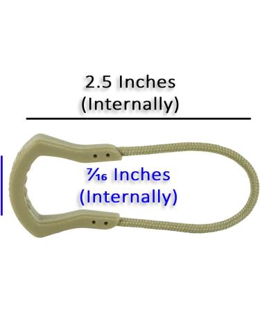 VANQUEST Spartan Zipper Pulls - Orange Pack of 6 | Durable & Stylish Zipper Accessories for Outdoor Gear - Buy Online on GoSupps.com