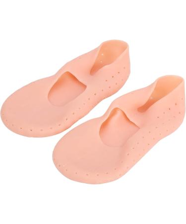 Wallfire Anticracks Sil Socks - Heel Care Solution | 1 Pair of Gold (L) Comfort Socks for Healthy Feet - Buy Online on GoSupps.com