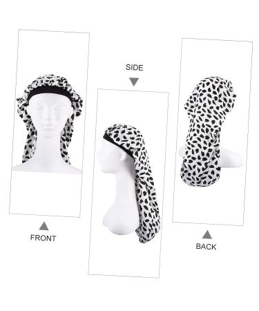 Silk Sleep Bonnet for Women | Healeved Hair Cap with Scrunchies - Wide Brimmed and High Elasticity Hat - Buy Online on GoSupps.com