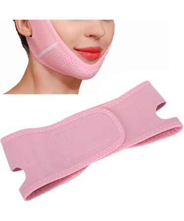 Elastic Face Shaping Slimming Bandage Adjustable Breathable Face Tightening Lifting Belt Double Chin Reducer Strap - Buy Online on GoSupps.com