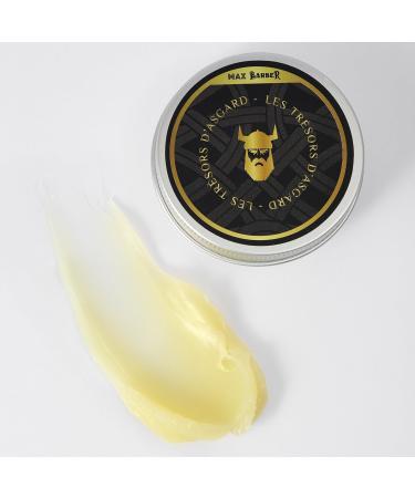  MAX BARBER MAX BARBER - Asgard Beard Balm - Moisturizes Holds in Place and Styles - Enriched with Aloe Vera & Argan Oil - 40g - Buy Online on GoSupps.com