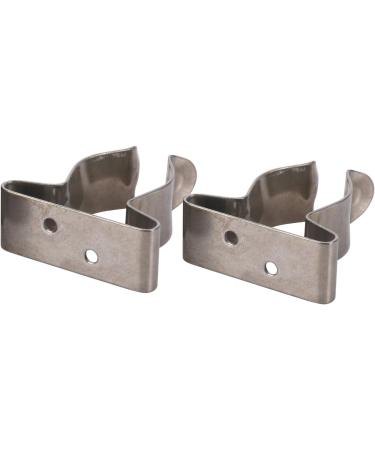 Stainless Steel Boat Hook Spring Clip Holder Bracket - Marine Spring Clip 9824S - 1 to 1-3/4 ID - Buy Online on GoSupps.com