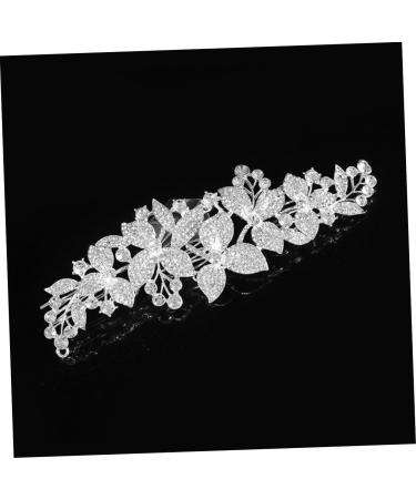 DOITOOL Bride Headpieces for Wedding Pearl Hair Barrettes Prom Hair Comb Crystal Hair Comb Hair Accessories for Prom Crystal Headpiece Bridal Rhinestone Barrettes Props Manual - Buy Online on GoSupps.com