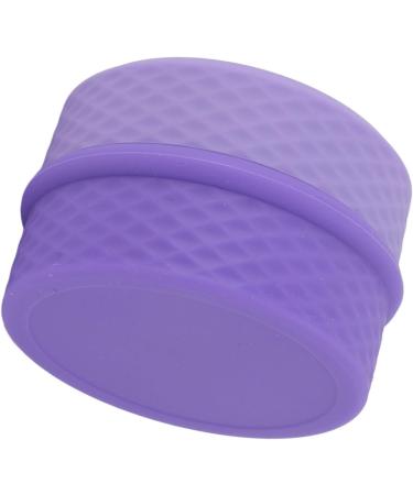 DAUZ Travel Silicone Cosmetic Container 12ml Silicone Cream Jar with Spoon proof for Women Outdoor Use (Purple) - Buy Online on GoSupps.com