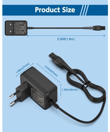 Buy 8V HQ850 Razor Charging Cable for Philips Norelco One Blade QP2530/QP2630 - Fast International Shipping - Buy Online on GoSupps.com