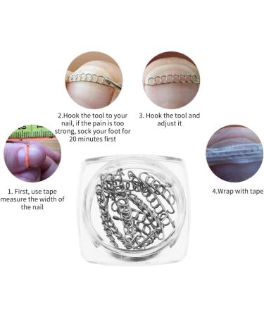 12 * Toenail Correction WireToenail Correction Wire Ingrown Toe Pedicure Tool Stainless Steel Toe Nail Recovery Corrector 12PCS - Buy Online on GoSupps.com