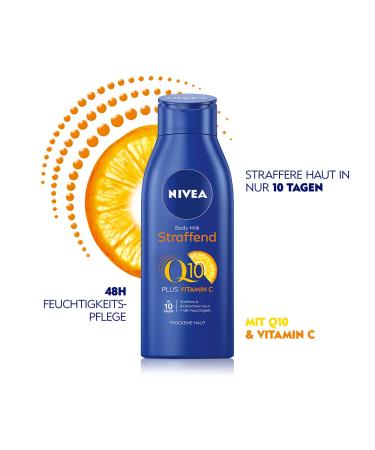 NIVEA Skin Firming Body Milk with Q10 for Dry Skin - 400ml | Nourishing Body Moisturizer | International Shipping Available - Buy Online on GoSupps.com
