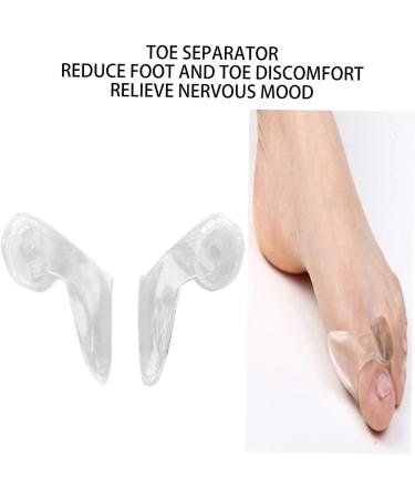 Reusable Toe Separators - Bunion Corrector for Foot Pain Relief with Soft Silicone Gel - Toe Spacers for Improved Alignment and Comfort - Buy Online on GoSupps.com