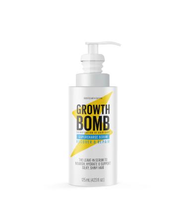 Growth Bomb Supercharge Hair Growth Serum 125 ml Strengthening Restorative and Revitalizing Intensive AntiDandruff and Hair Growth Treatment