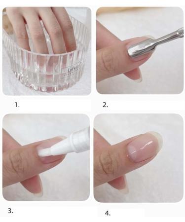 BEALIFE Nail Soaking Bowl Professional Manicure Tool for Home Salon Nail SPA Girls Clear - Buy Online on GoSupps.com
