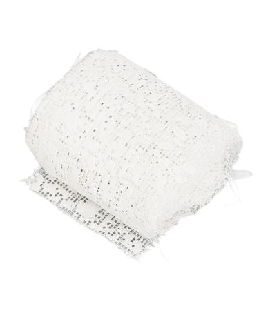 Plaster Cloth Plaster Bandages Roll Craft Wrap Strip Polyurethane 460cm Plaster Cloth Roll Gauze Bandage Gauze Tape for Sculptures Crafts (7.5x460cm)