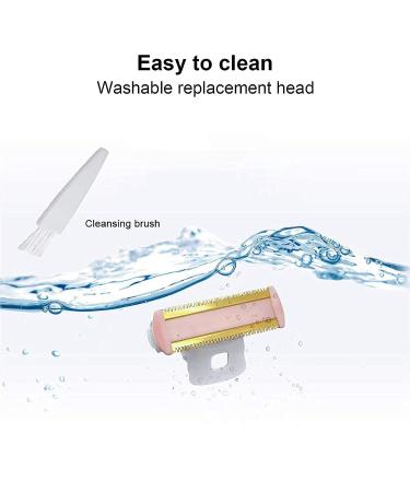 Replacement Heads & USB Charging Cable for Finishing Touch Flawless Body Ladies Shaver | 3 Heads, 1 Charger, 2 Brushes - Buy Online on GoSupps.com
