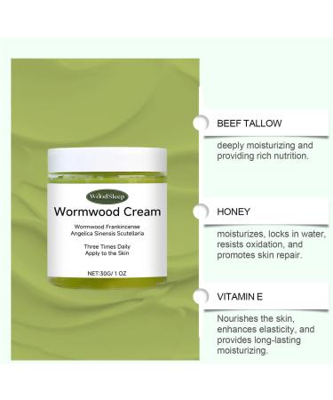 Natural Absinthe Cream - Absinthe Cream with Incense 2 Pieces Soothing Relaxing Moisturizing Firming Ointment Cream Natural Herbal Ingredients (1pcs) - Buy Online on GoSupps.com