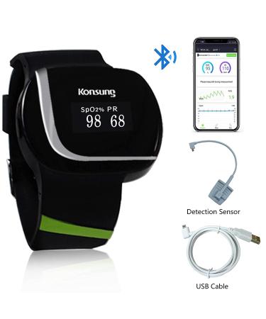 Buy Bluetooth Pulse Oximeter for Sleep Monitoring | Accurate SpO2 & PR Measurement | Free iOS & Android App | International Shipping - Buy Online on GoSupps.com