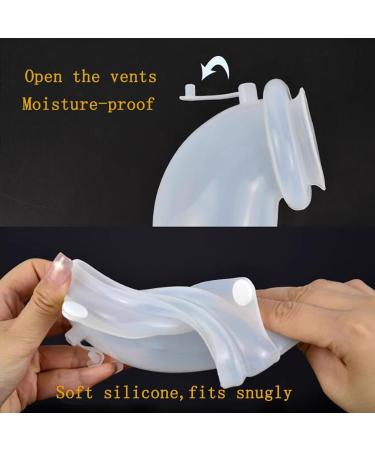 Male ICEMOB Self-Priming Urinal 2000Ml Male Urinal Bottles with Spill Proof Adjustable Urine Collector Wearable Urinal Bag for Home Camping Travel Breathable - Buy Online on GoSupps.com