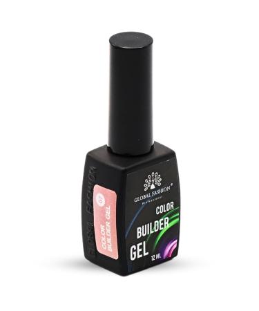 Global Fashion DIY Color Builder Gel | All-in-One Gel Polish & Nail Strengthener - Color 07 (12ml) - Shop Internationally - Buy Online on GoSupps.com