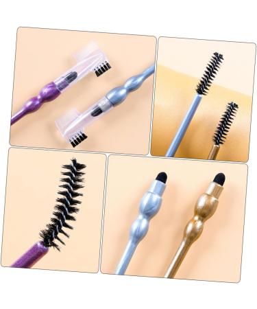 Balacoo 9pcs Double Ended Eyeshadow Brush Make up Eye Shadow Sponge Heads Simple Eye Shadow Brush - Buy Online on GoSupps.com