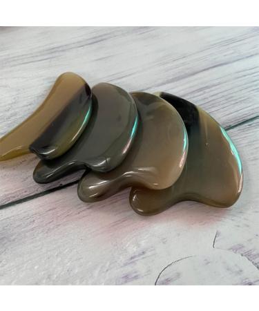 FRCOLOR Triangular Scraping Board - Chinese Guasha Tool for Face Neck & Foot Massage | Jade Comb & Scraper for Muscle Relief | International Shipping Available - Buy Online on GoSupps.com