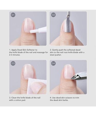 Dead Skin Pliers Stainless Steel Easy Grip Multifunctional Use Barber Use Ergonomic Design Individual Guard Cover Nail Care - Buy Online on GoSupps.com